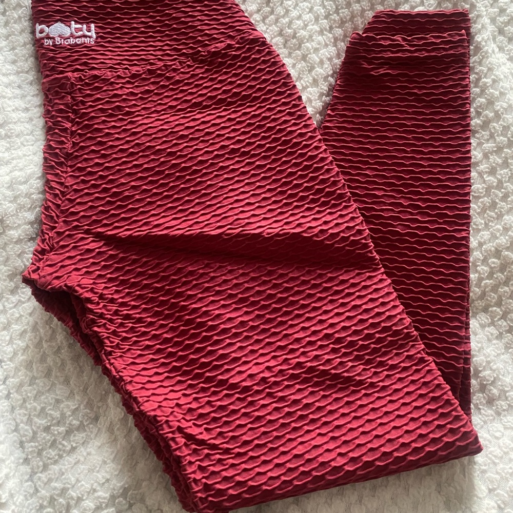 RED Booty By Brabants Croco Skin Legging